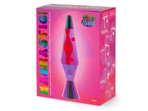Lampe a lave holographique holo fairy magmastic 36,3 cm effet magma sur table