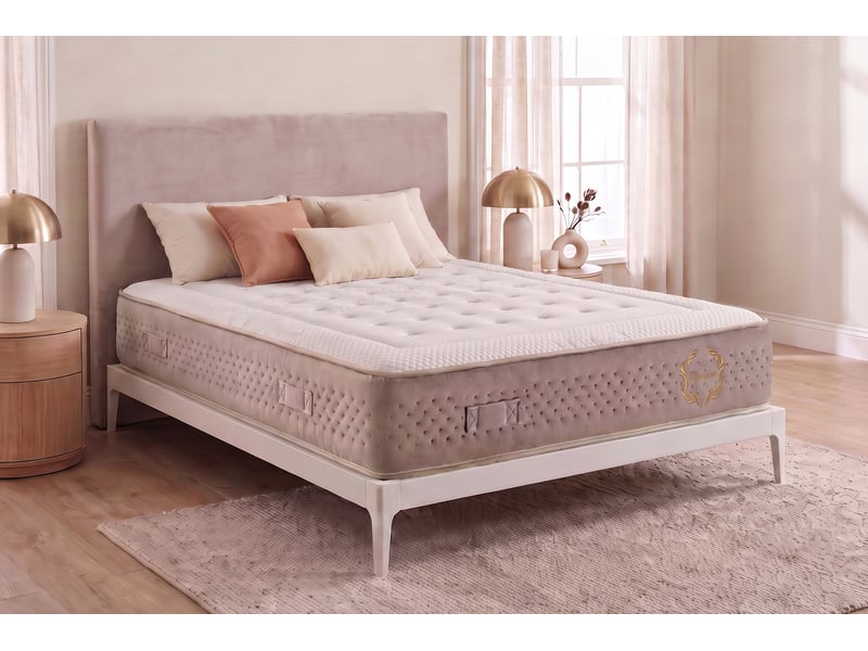 Matelas ressorts ensachés kronos spring multizone 31 cm - 110x200 cm - fermeté élevée- moonia - Conforama B