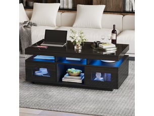 Table basse  coloris noir <strong></strong> <strong></strong>