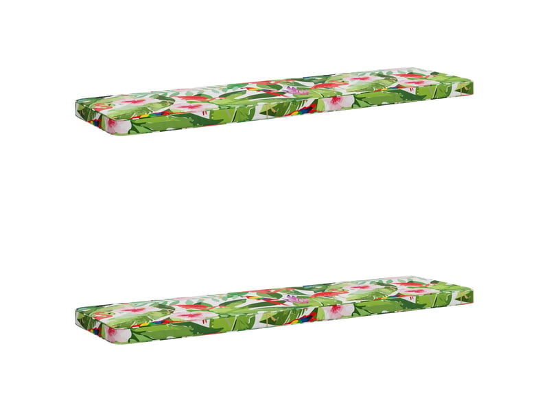  Lot de 2 coussins de banc, coussins d'assise vught 100 % polyester cf57745  - Conforama A