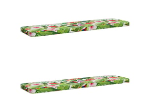 Lot de 2 coussins de banc, coussins d'assise vught 100 % polyester cf57745