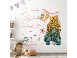 Sticker mural - animaux de contes de fées100x129 cm