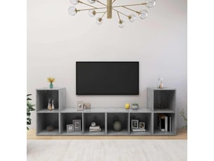 Meuble tv coloris gris  <strong></strong>  <strong></strong>