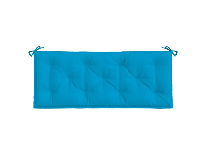  Lot de 2 coussins de banc de jardin, coussins d'assise bleu clair tissu oxford cf58641  - Conforama E