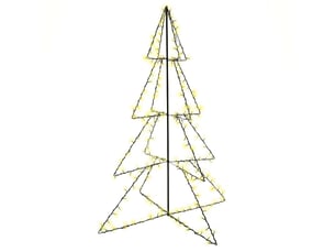 Arbre de noël, sapin de noël cône 240 led d'intérieur-d'extérieur 115x150 cm