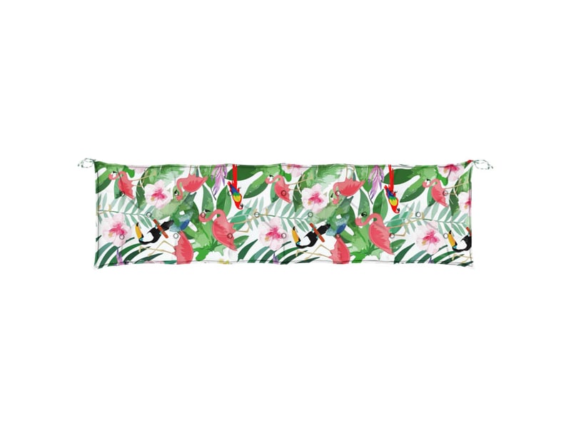  Coussin de banc de jardin, coussin d'assise multicolore 200x50x7 cm tissu cf52769  - Conforama D