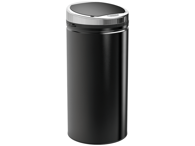  Poubelle automatique 42 l avec capteur infrarouge en métal 30,5x30,5x68 cm  - Conforama A