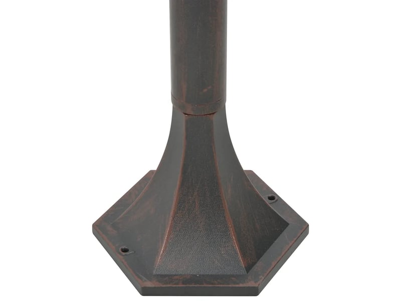  Lot de 6 lampes de jardin à piquet fonctionnelles ambiance 110 x 19 cm en aluminium bronze 02_0045887  - Conforama E