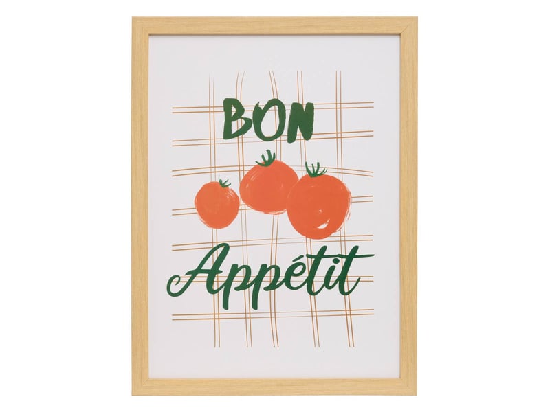  Affiche encadrée berny 21x30cm rouge BERNY - Conforama A