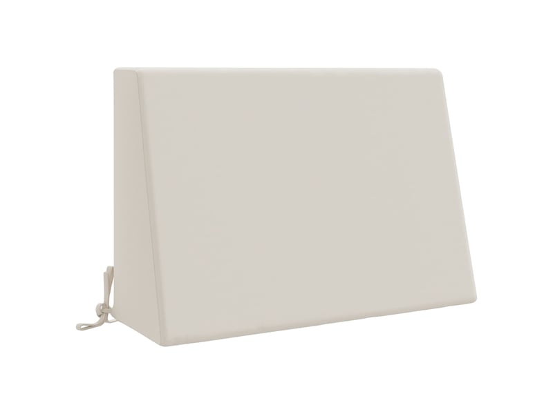  Coussin de dossier, coussin de dos soest 100 % polyester blanc 60 x 20 x 40 cm cf55203  - Conforama A