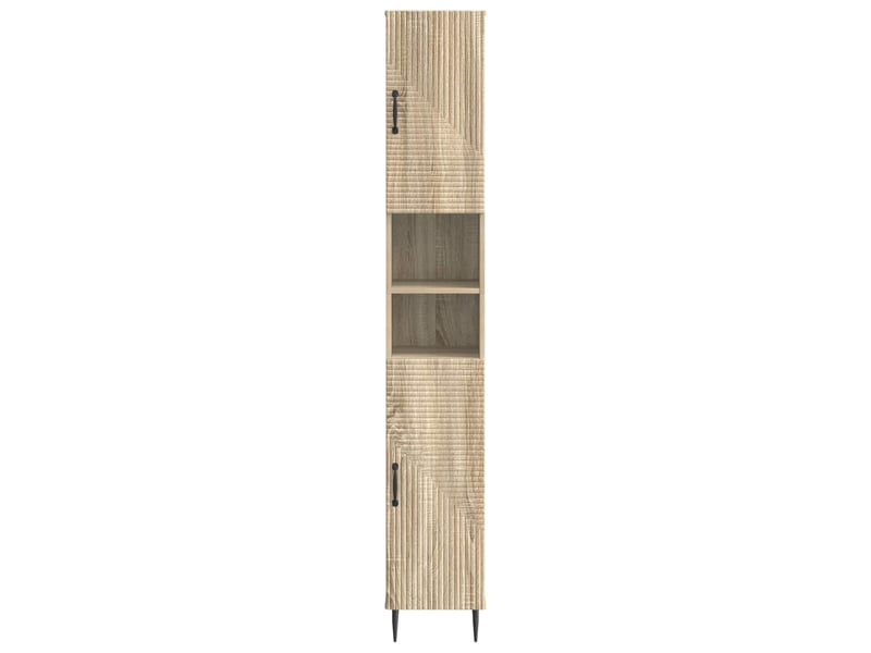  Colonne de salle de bain avec étagère ouverte haarlem shl8784  - Conforama D