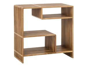 Étagère design en bois lars 85cm naturel