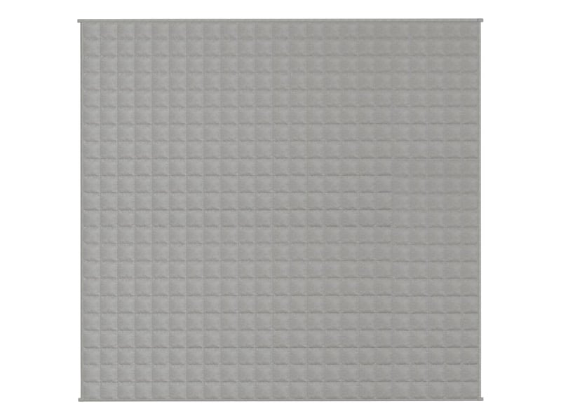  Couverture lestée adulte gris 220x230 cm 15 kg tissu shl90573  - Conforama C