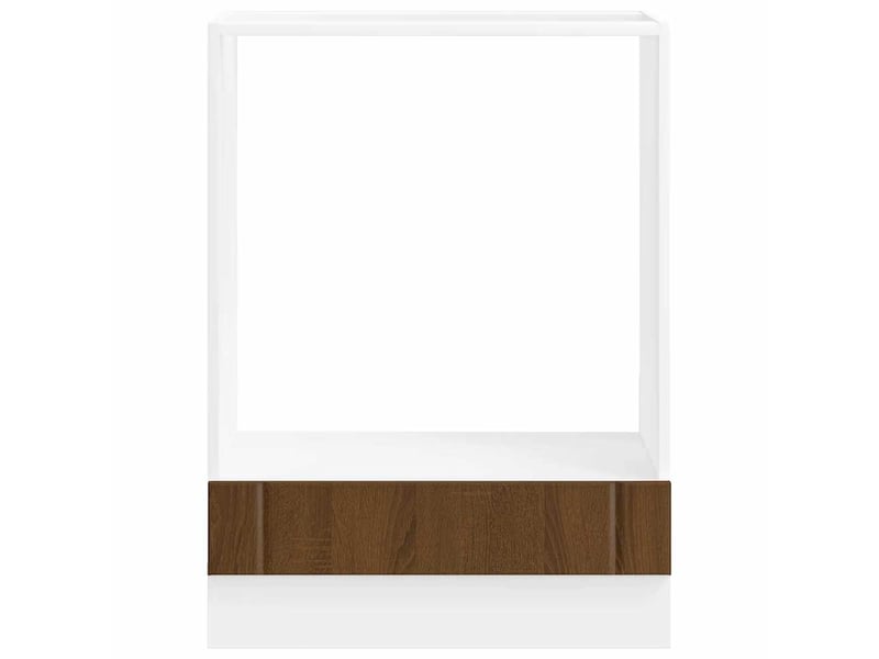  Armoire de cuisine, armoire de four lucca chêne marron bois d'ingénierie  - Conforama D