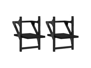 Etagère 20 cm coloris noir  
