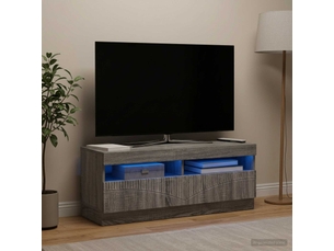 Meuble tv coloris gris 1 cm <strong></strong> <strong></strong>