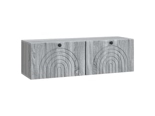 Meuble tv coloris gris 98 cm <strong></strong> <strong></strong>