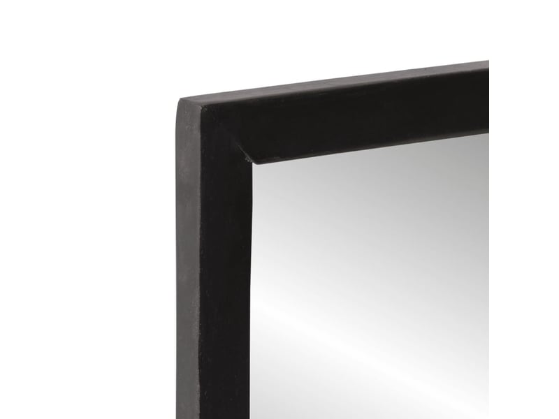  Miroir, miroir décoratif avec étagère 80x8x55 cm verre et bois massif manguier cf62688  - Conforama D