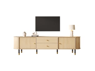 Meuble tv coloris naturel 180 cm MEUBLIV