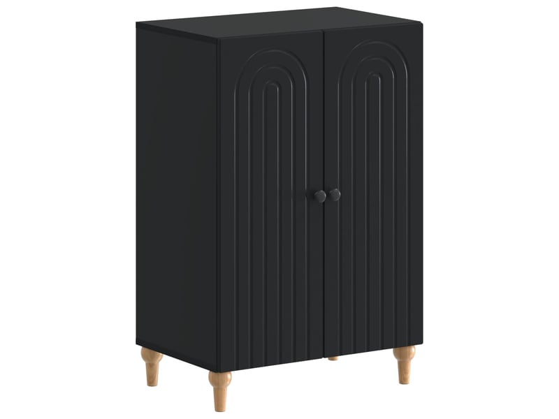  Meuble à chaussure, cabinet à chaussures alkmaar 59,5x39,5x90 cm noir  - Conforama A