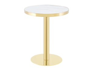 Table basse rond(e) coloris bicolore UVRION   - 60 cmx60 cm