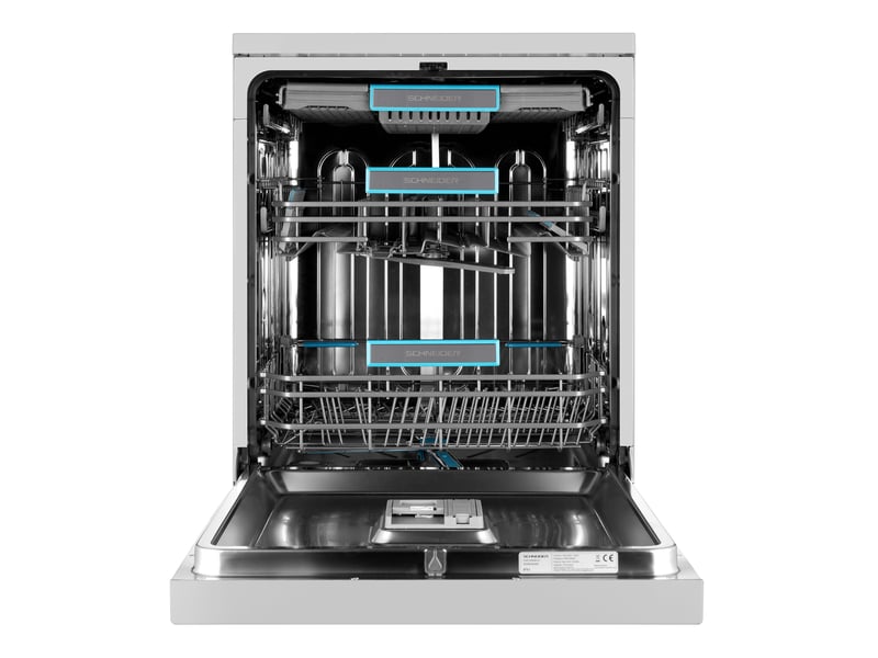 Schneider scdw1642aw - lave-vaisselle 16 couverts pose libre 60cm blanc SCDW1642AW - Conforama C