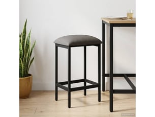 Tabouret de bar, chaise de bar gris clair 40x32x64 cm bois d'ingénierie shl8375