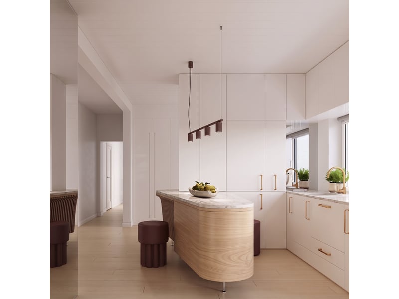  Lustre rayo 4 brun aluminium moderne 208x122x6cm SL.3242 - Conforama C