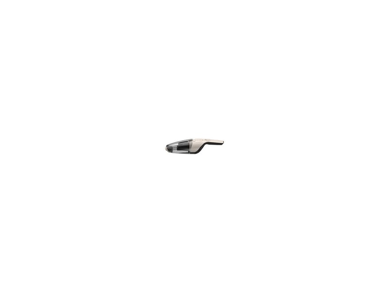  Aspirateur main sans fil 4.8v 0.4l noir et creme avec suceur long 8211213 - Conforama B