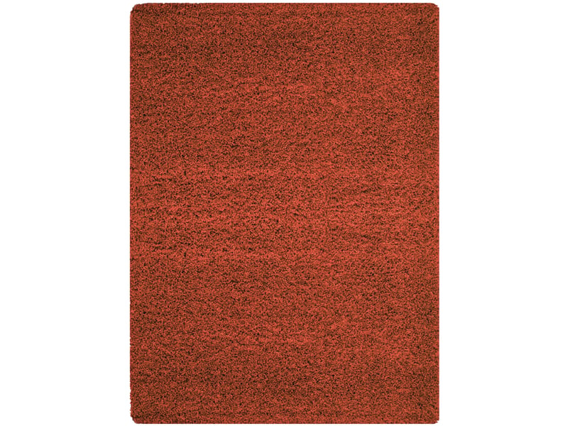 Shaggy - tapis uni à poils longs - terra 120 x 170 cm LIFE1201701500TERRA - Conforama A