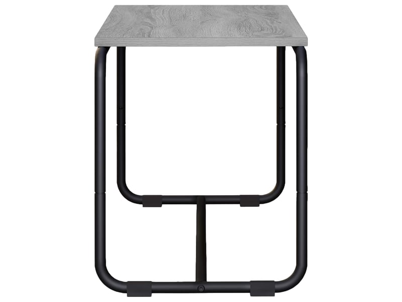  Meuble tv moderne, banc tv 98x35,5x42 cm sonoma gris bois d'ingénierie  - Conforama D