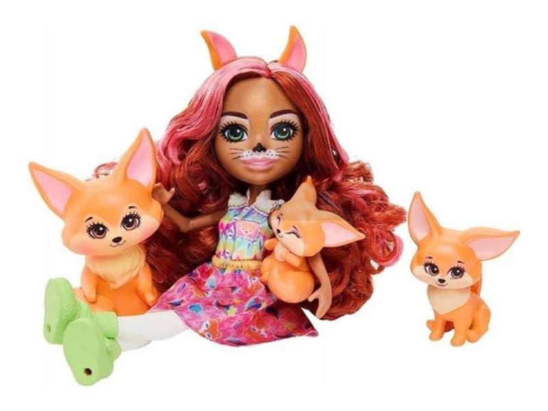  Poupée enchantimals mattel hnt60 - fennec fox et la famille renard 194735149322 - Conforama B