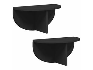 Etagère 38 cm coloris noir  