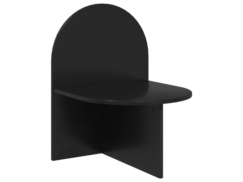  Table de chevet - cabinet de chevet - table de nuit chêne noir 48 x 49 x 65 cm bois d’ingénierie  - Conforama A