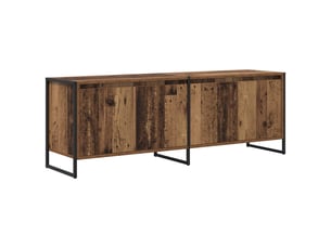 Meuble tv coloris marron 140 cm <strong></strong>  <strong></strong>