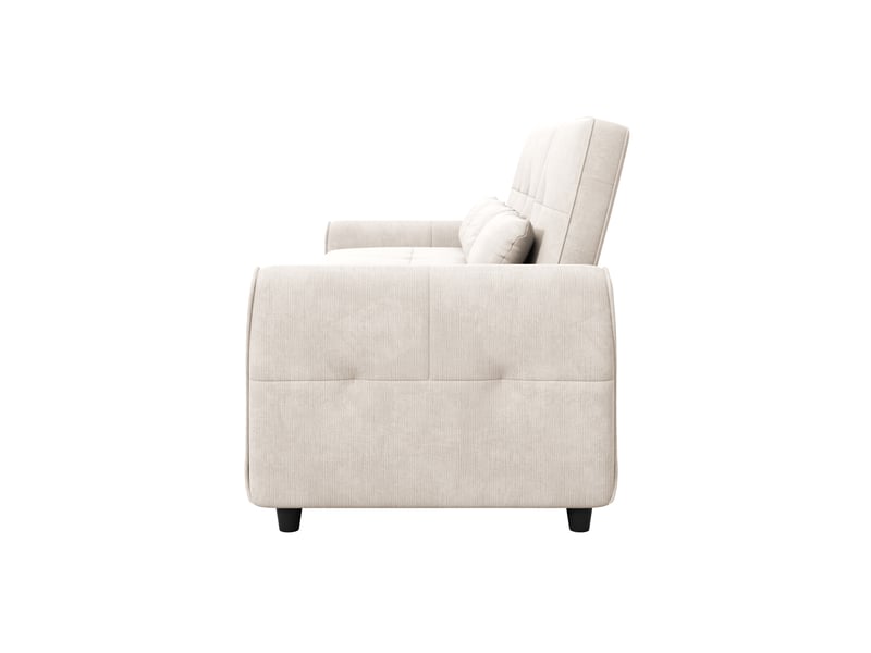  Canapé convertible 3 places en chenille, 3-en-1, dossier réglable, lit extensible, fonction couchage, salon moderne  - Conforama E