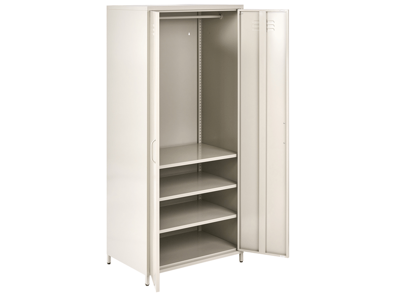 Meuble de rangement varna métal beige clair  - Conforama E