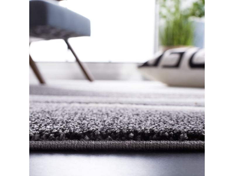 Tapis polypropylène grisivoire 91 x 91 cm  - Conforama D