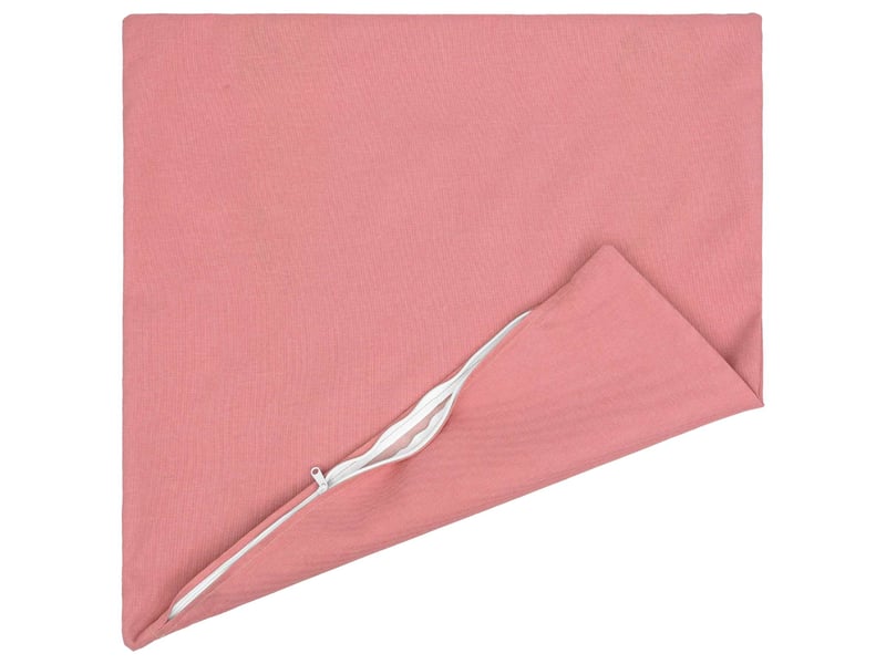  Lot de 2 coussins avec oreiller, coussins décoratifs heerlen rose tissu cf50307  - Conforama C