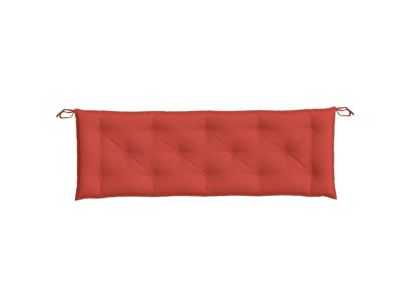  Coussin de banc de jardin, coussin d'assise rouge mélangé 150x50x7 cm tissu cf52825  - Conforama D