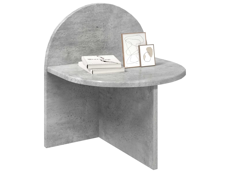 Table de chevet - cabinet de chevet - table de nuit gris béton 40 x 35,5 x 45,5 cm - Conforama B