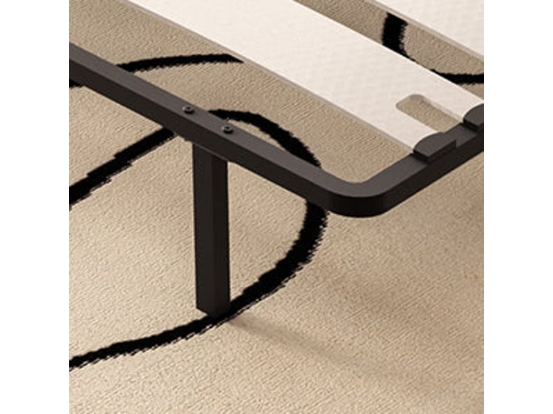 Sommier 90x190 cm, 6 pieds durable, sommier à lattes pour adulte  - Conforama D