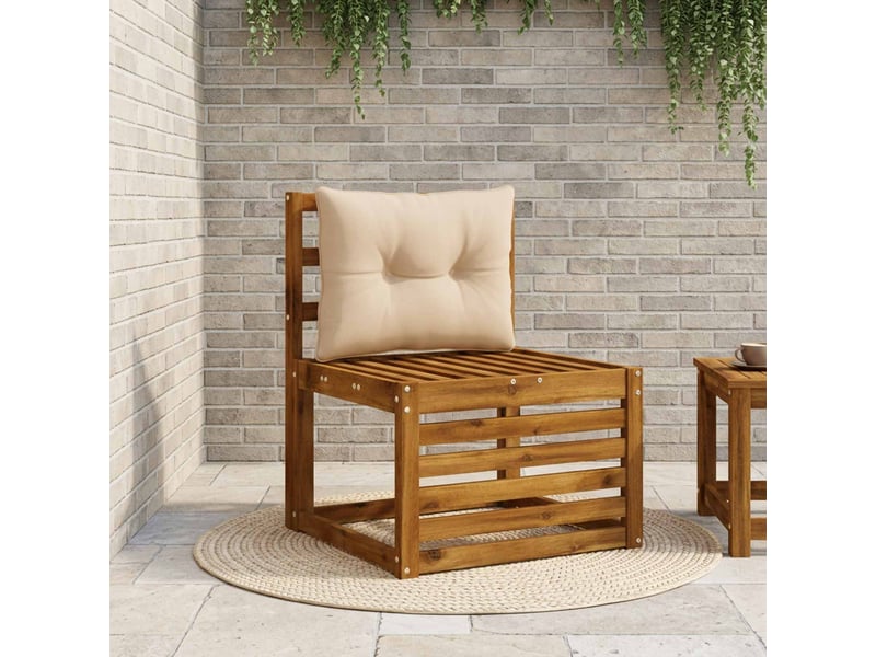  Coussin de dos, coussin de dossier putten 100 % polyester sable 60 x 40 x 10 cm cf54933  - Conforama B