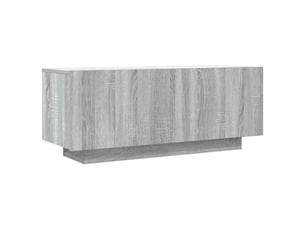 Meuble tv coloris gris 100 cm <strong></strong> <strong></strong>