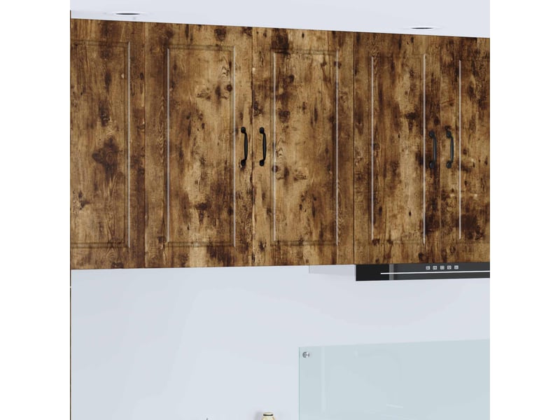 Armoire de cuisine chêne fumé 80x31x80cm bois d'ingénierie shl2973 - Conforama B