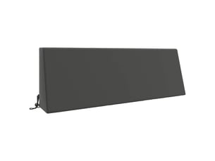 Coussin de dossier, coussin de dos soest 100 % polyester anthracite cf55197