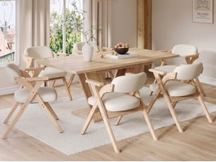 Ensemble table   6 chaise(s)  <strong>BGSRYAO</strong> <strong></strong> 