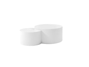 Table basse coloris blanc <strong>SWEIKO</strong> <strong></strong>