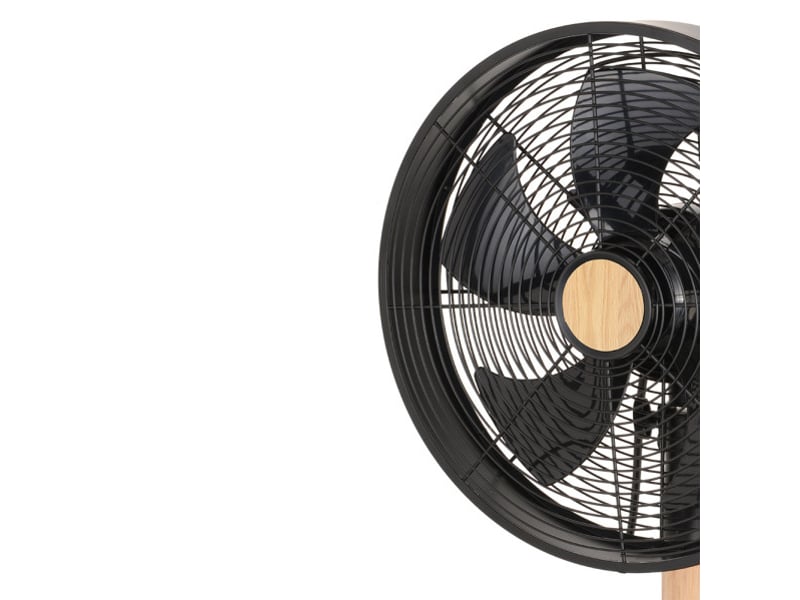  Fabrilamp ventilateur de table noirhêtre 45 w, 3 vitesses, oscillant 210671088 - Conforama C