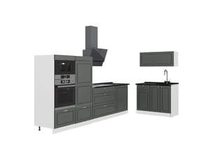 Vicco cuisine, vert or campagneblanc, 380cm sans pt